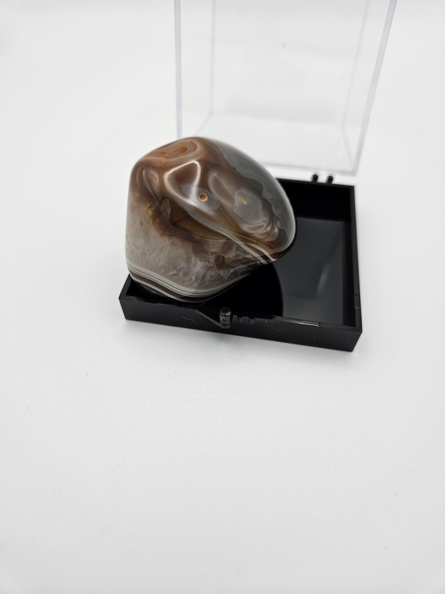 Stunning 4.5oz Lake Superior Agate Tumbled-Polished
