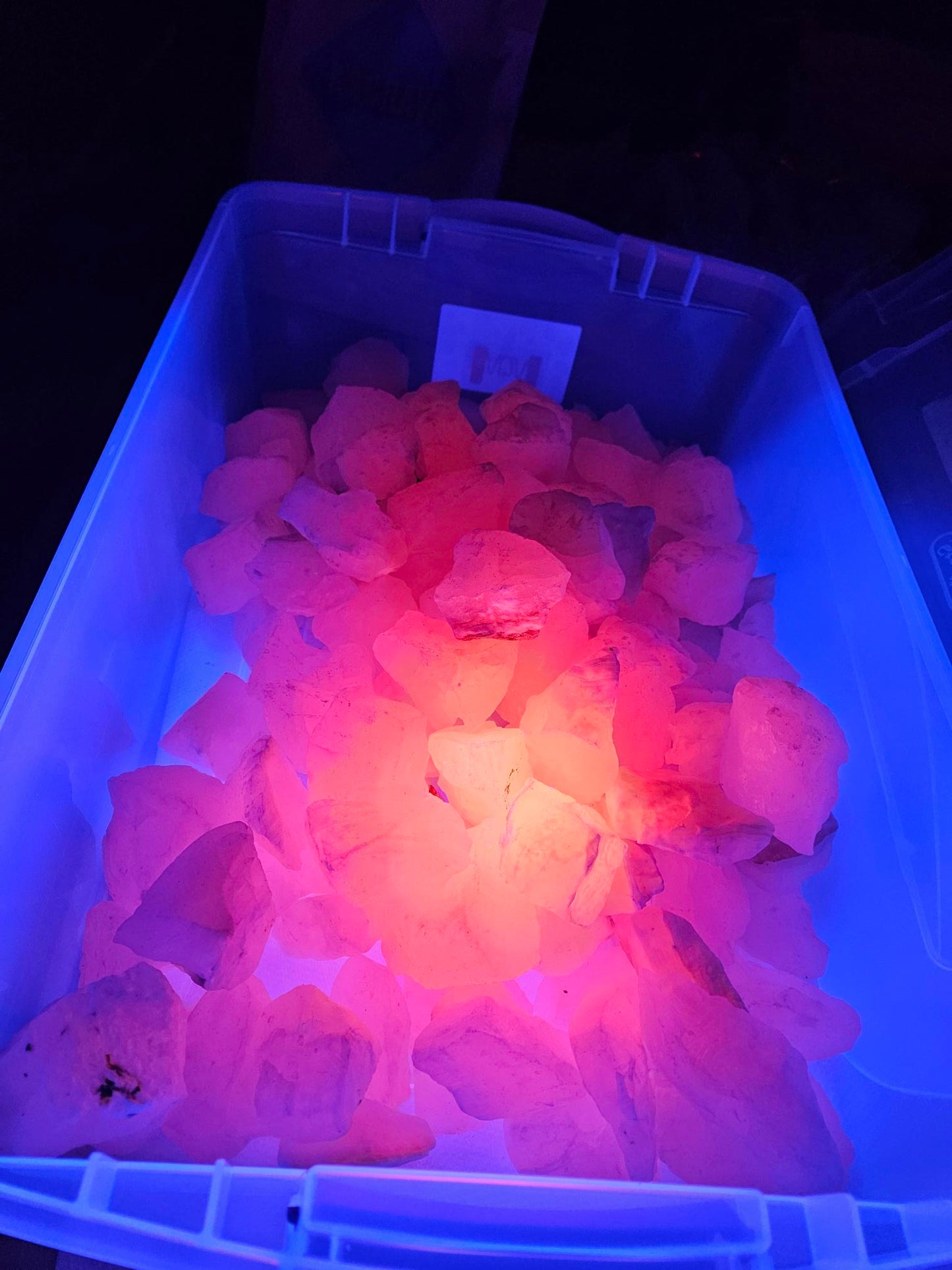 1lb Fluorescent Mangano Calcite from Pakistan