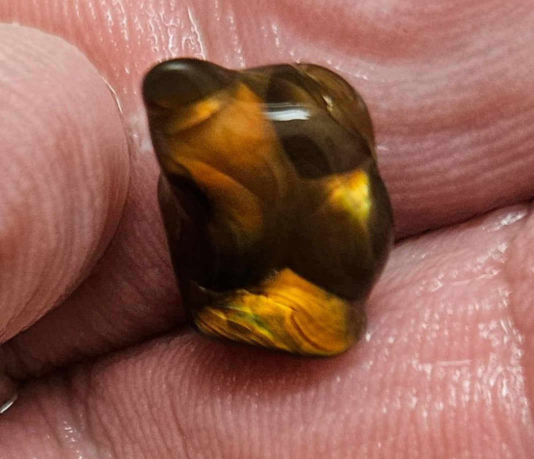 1lb Mexican Fire Agate Unsearched Mine Run Material for Tumbling - Polishing - Jewelry - Collectors