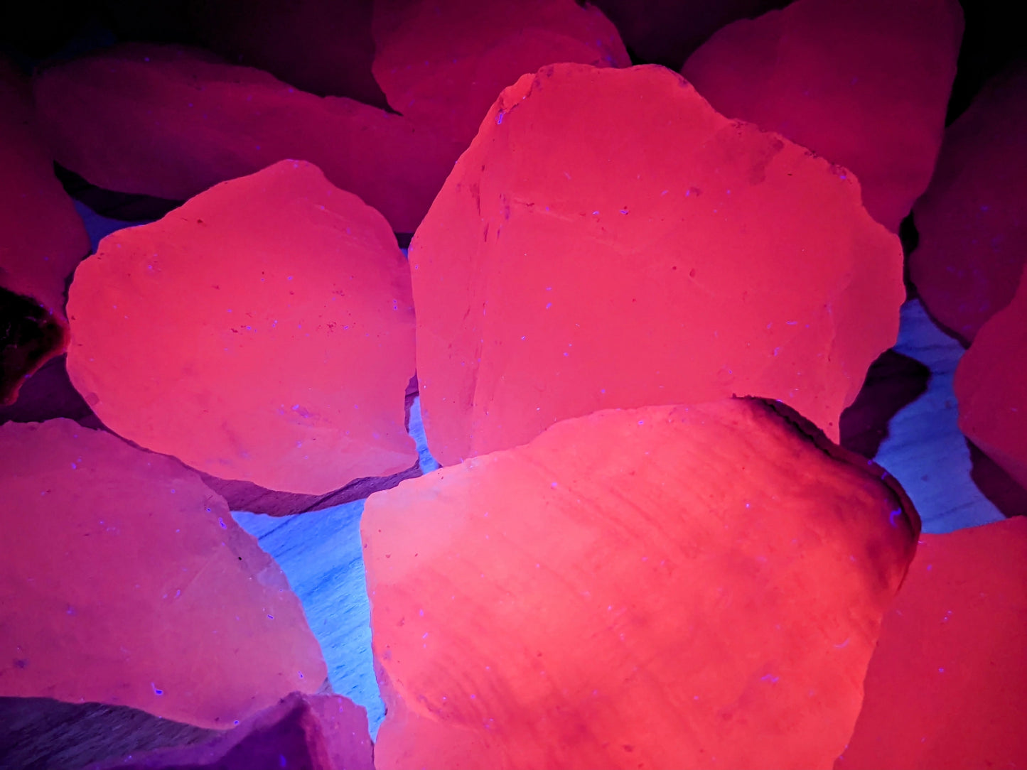 1lb Fluorescent Mangano Calcite from Pakistan