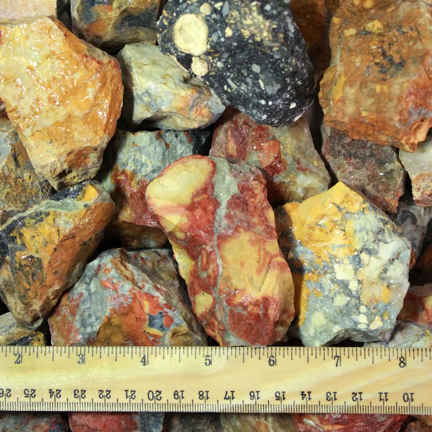 1lb Rough Maligano Jasper - 100% Natural and mined in Indonesia