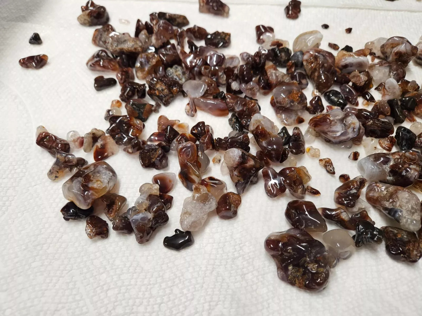 1lb Mexican Fire Agate Unsearched Mine Run Material for Tumbling - Polishing - Jewelry - Collectors