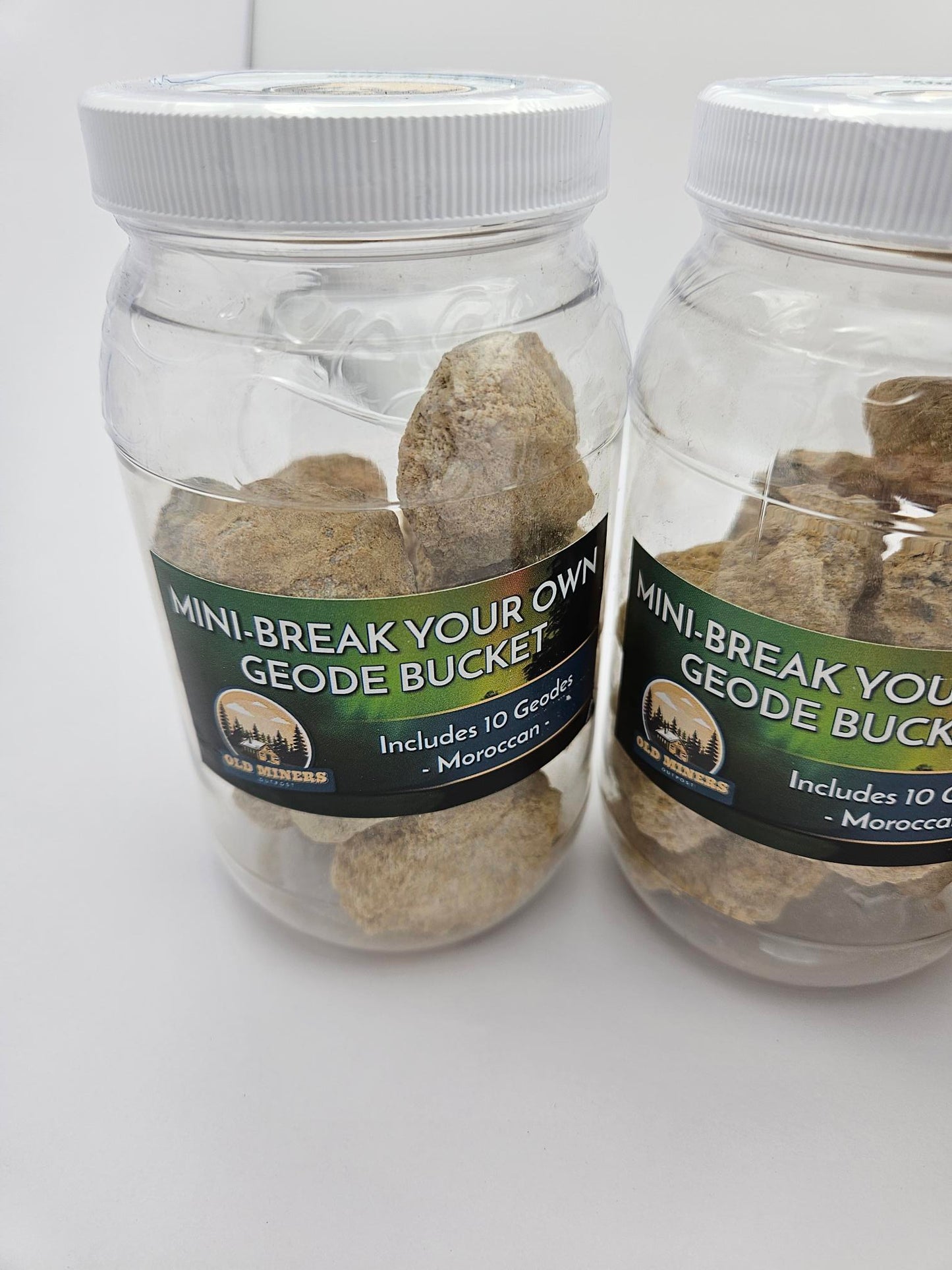 Mini Geode Bucket -Break Your Own Geodes Party Favorites Adventure Bucket Great for all events and super fun for all!!!